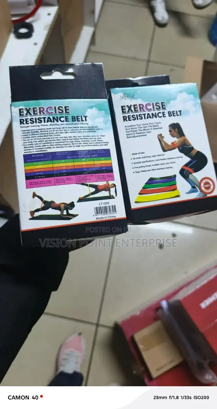 Exercise Resistance Belt