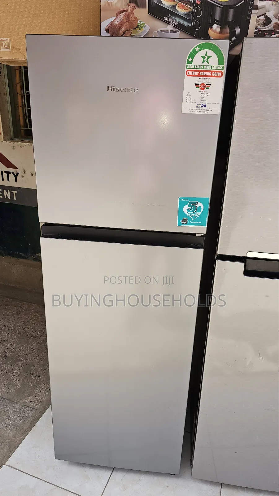 Hisense 194l Fridge,Used Slightly
