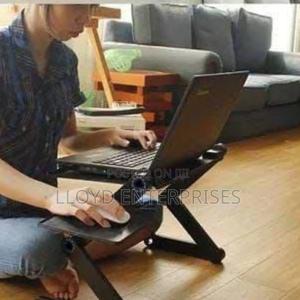 Black Multipurpose Laptop Stand - thumbnail 2