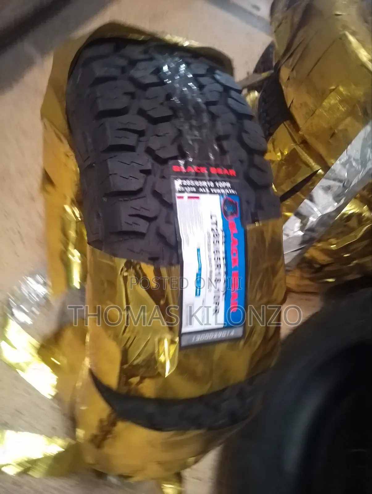 285/65r18 Black Bear 10pr at Ryres