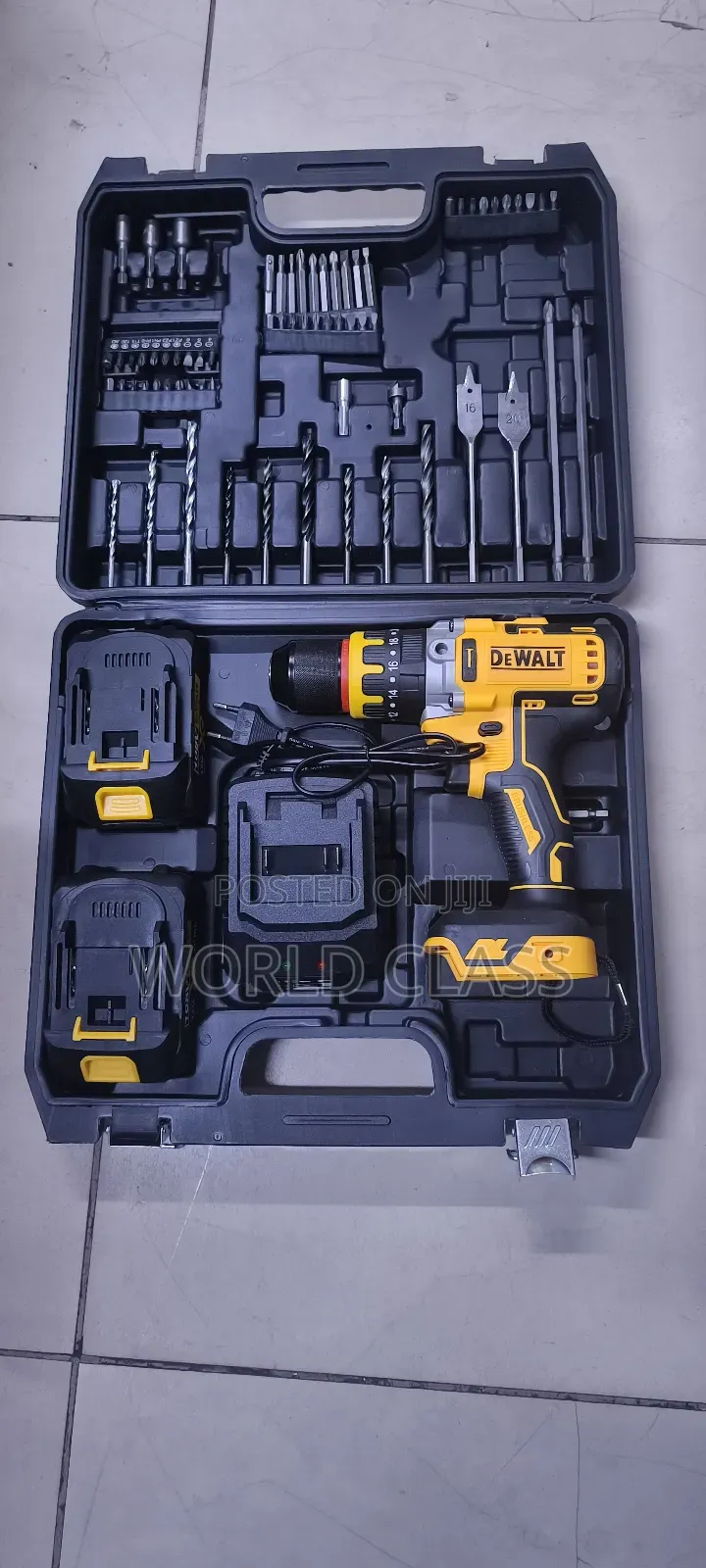 Rechargeable 88v Cordless Drill Set