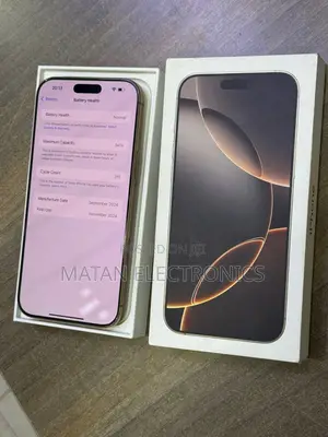 New Apple iPhone 16 Pro Max 256 GB Gold