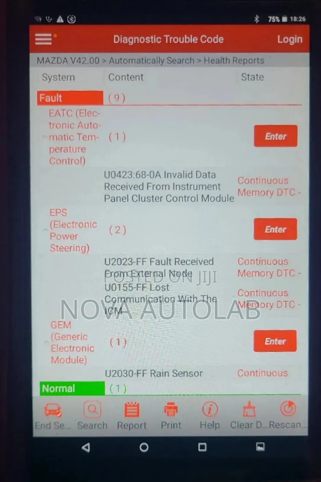 Vehicle Diagnostics and Repair