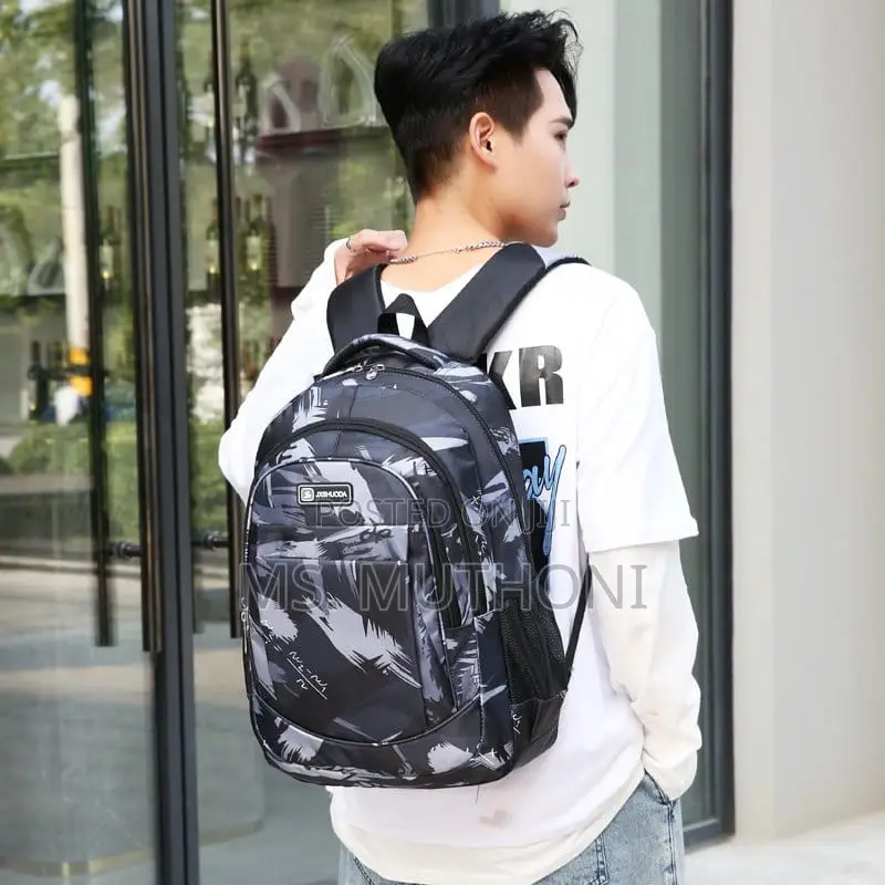 Abstract or Camouflage Pattern. Pattern School Bags*