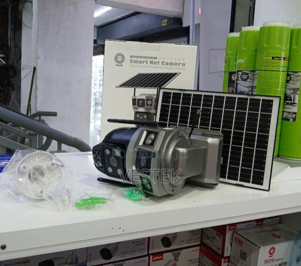 V380 Pro 4g Dual Lens Triple Screen 4mp Solar Low Energy Security - main view