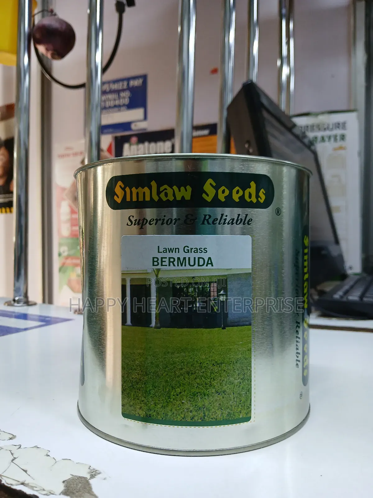 Lawn Grass Bermuda  1kg Simlaw