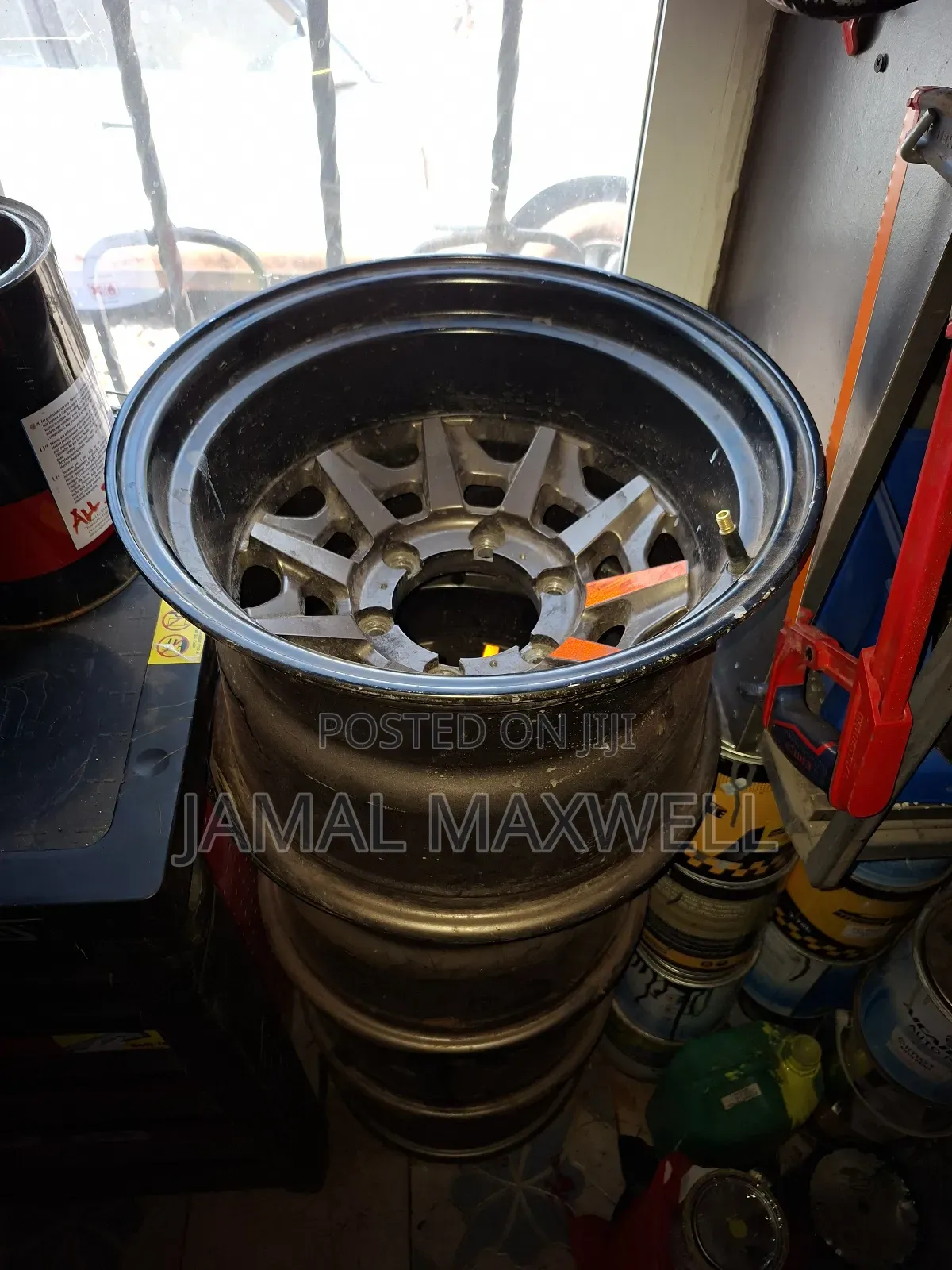 Set of Unused Fueloff Set of Road Rims Six Hole