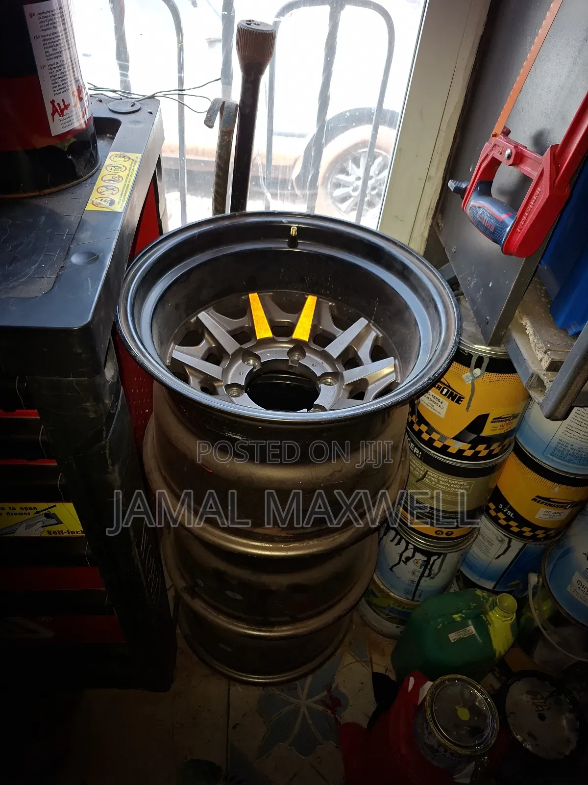 Set of Unused Fueloff Set of Road Rims Six Hole