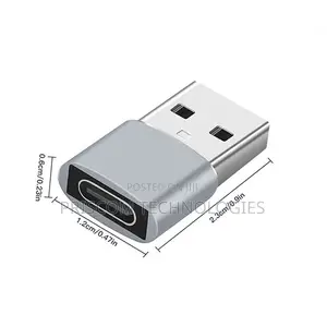 Usb Male To Usb 3.1 Type C Female Connector Adapter