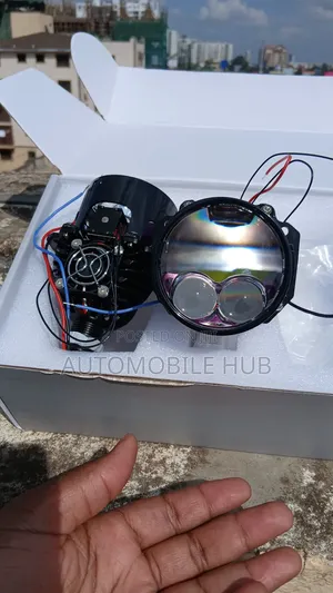 Ultra-Bright Double Laser Car Projector | Dual-Laser