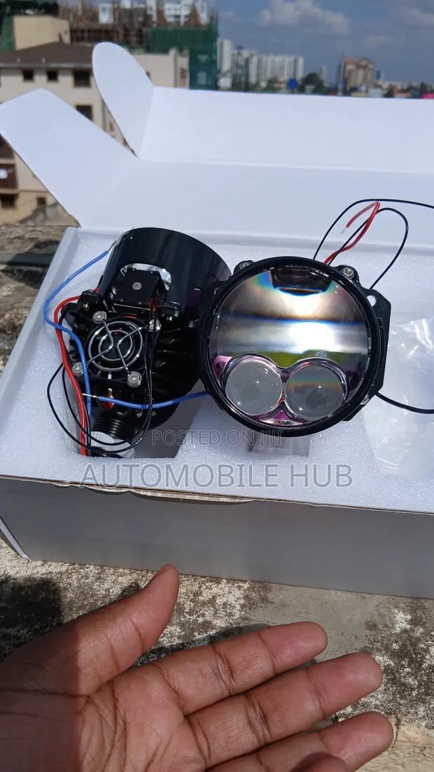 Ultra-Bright Double Laser Car Projector | Dual-Laser