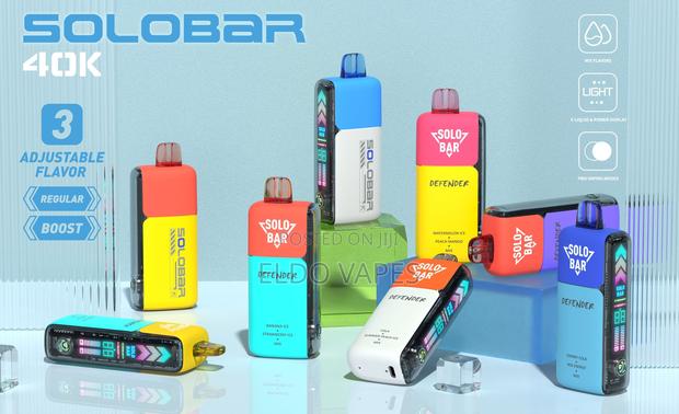 Solobar Defender 40000 Puffs Vape - Dual Flavor (3 Combinations)