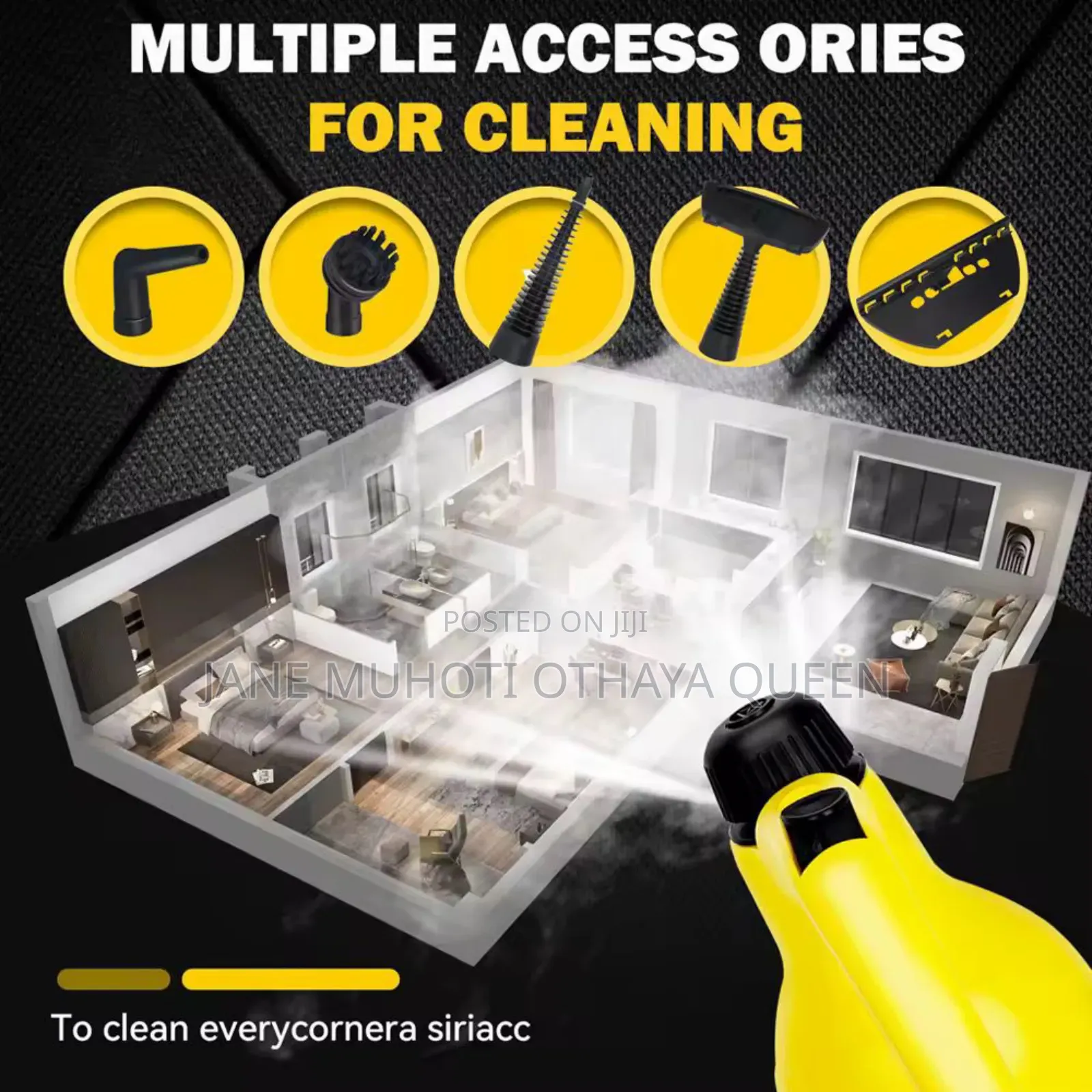 220v Handheld High Temperature Steam Cleaner