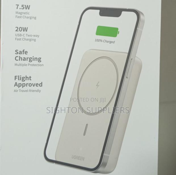 Ugreen Wireless Magnetic Power Bank 10000mah - thumbnail 2