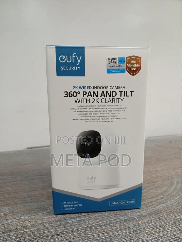 Eufy Indoor Cam 360° Pan and Tilt C220 - main view
