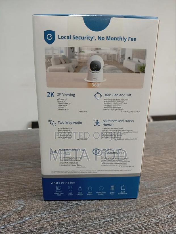 Eufy Indoor Cam 360° Pan and Tilt C220 - thumbnail 3