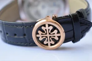 Patek Philippe Twin Tourbillon Moon Dial Watch