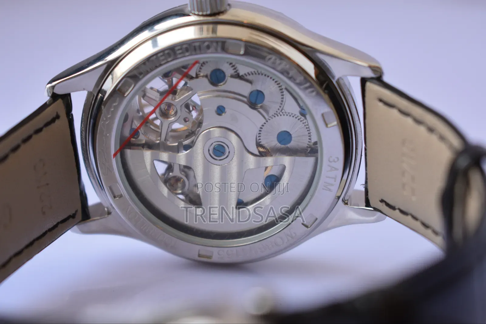 Patek Philippe Twin Tourbillon Moon Dial Watch