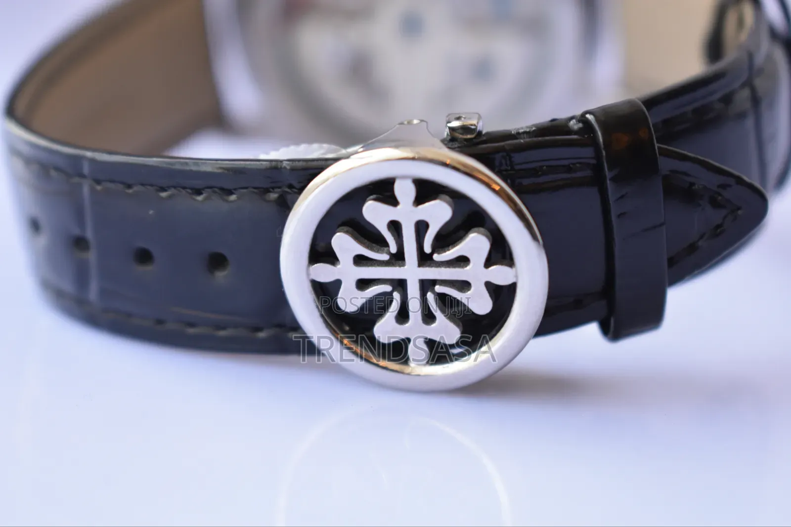 Patek Philippe Twin Tourbillon Moon Dial Watch