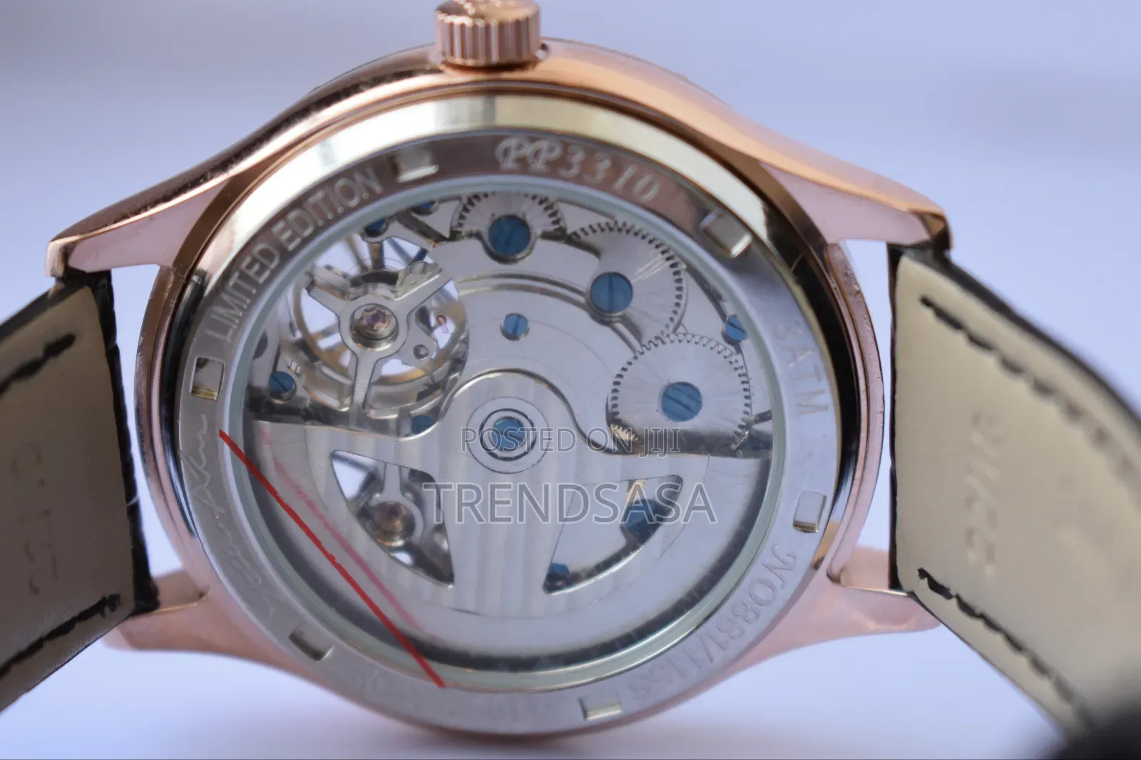 Patek Philippe Twin Tourbillon Moon Dial Watch