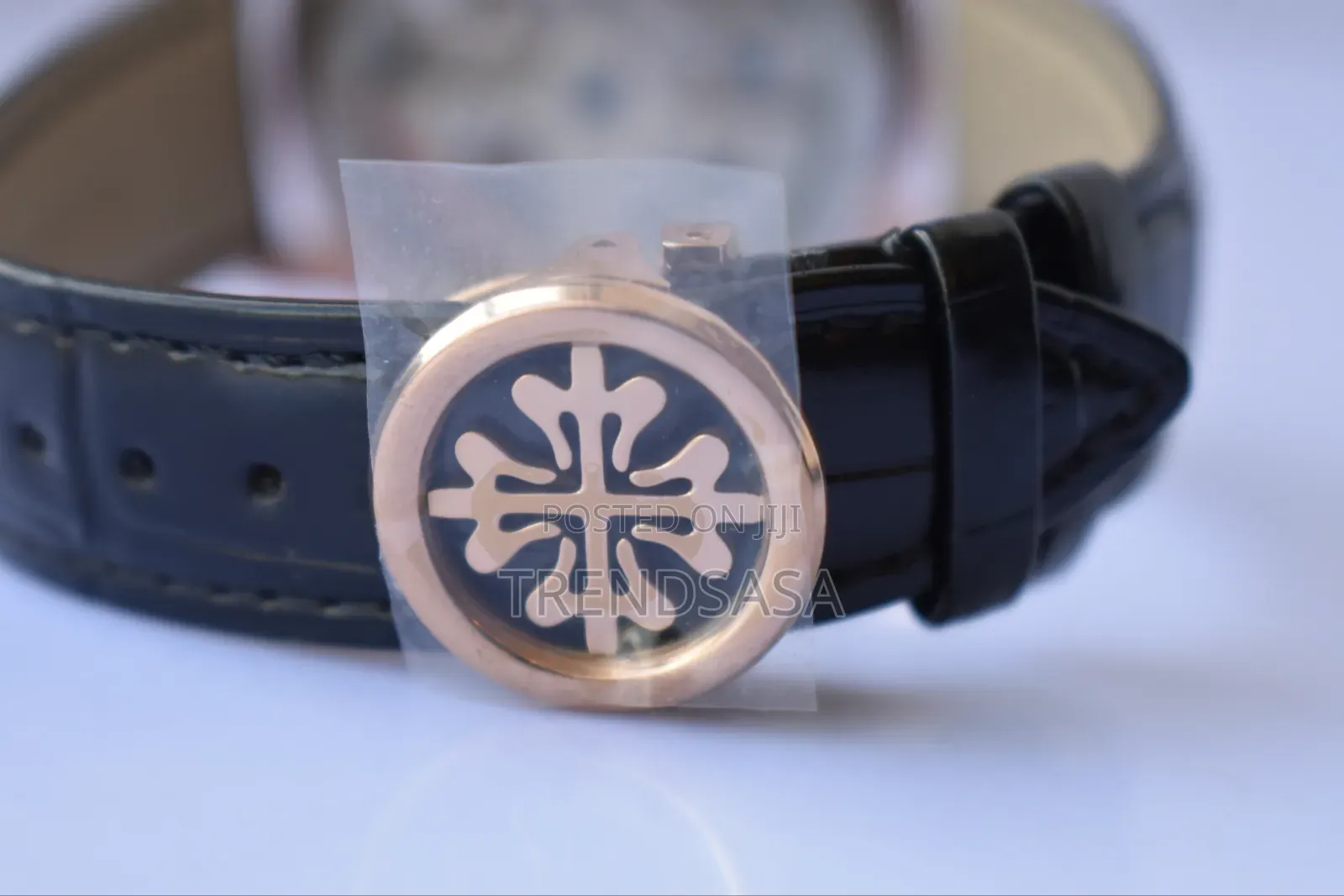 Patek Philippe Twin Tourbillon Moon Dial Watch