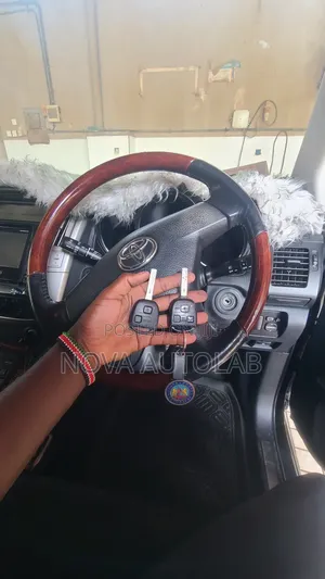 Toyota Harrier Immo Key Cutting and Programming