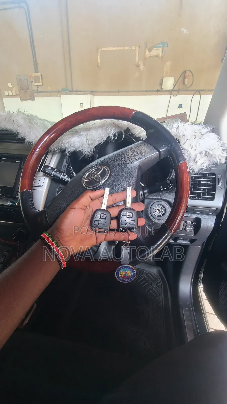 Toyota Harrier Immo Key Cutting and Programming