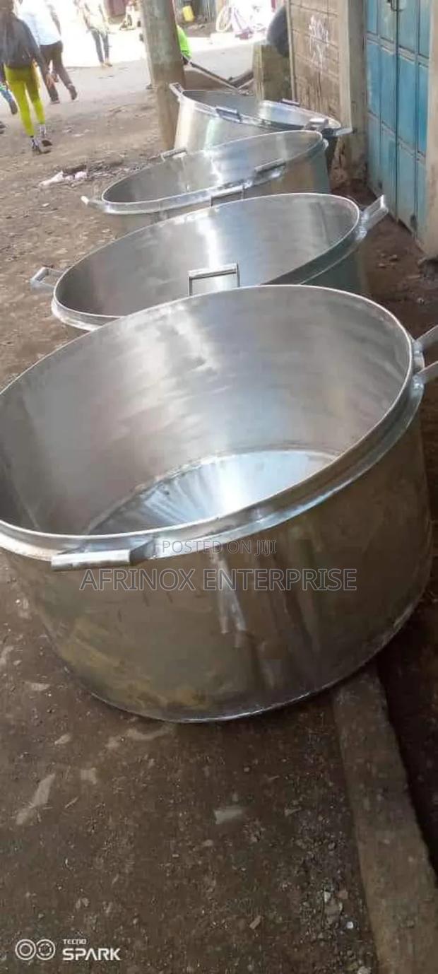 Stainless Steel Sufuria Boiler, - main view