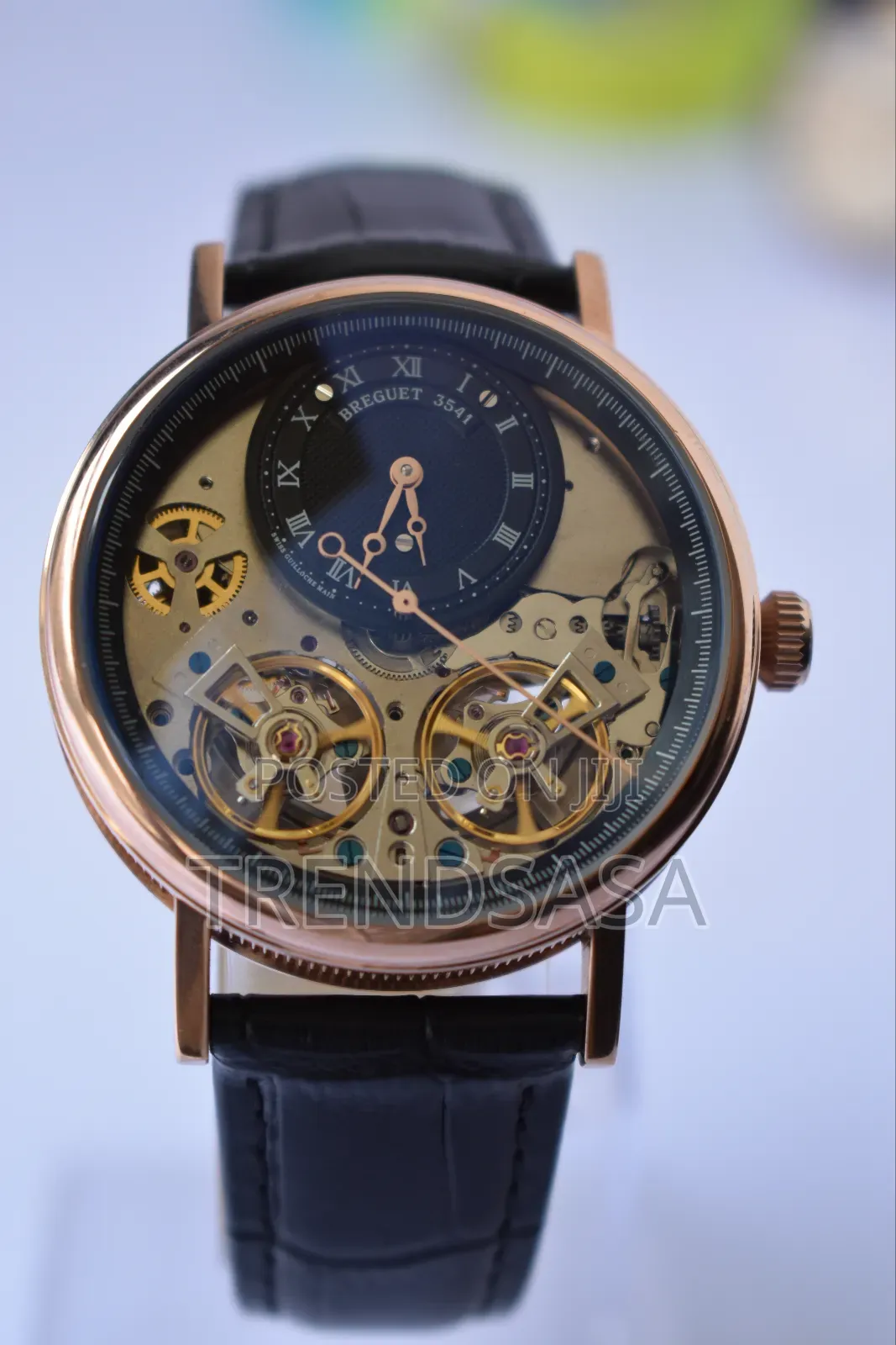 Breguet Twin Tourbillon Rose Gold Watch