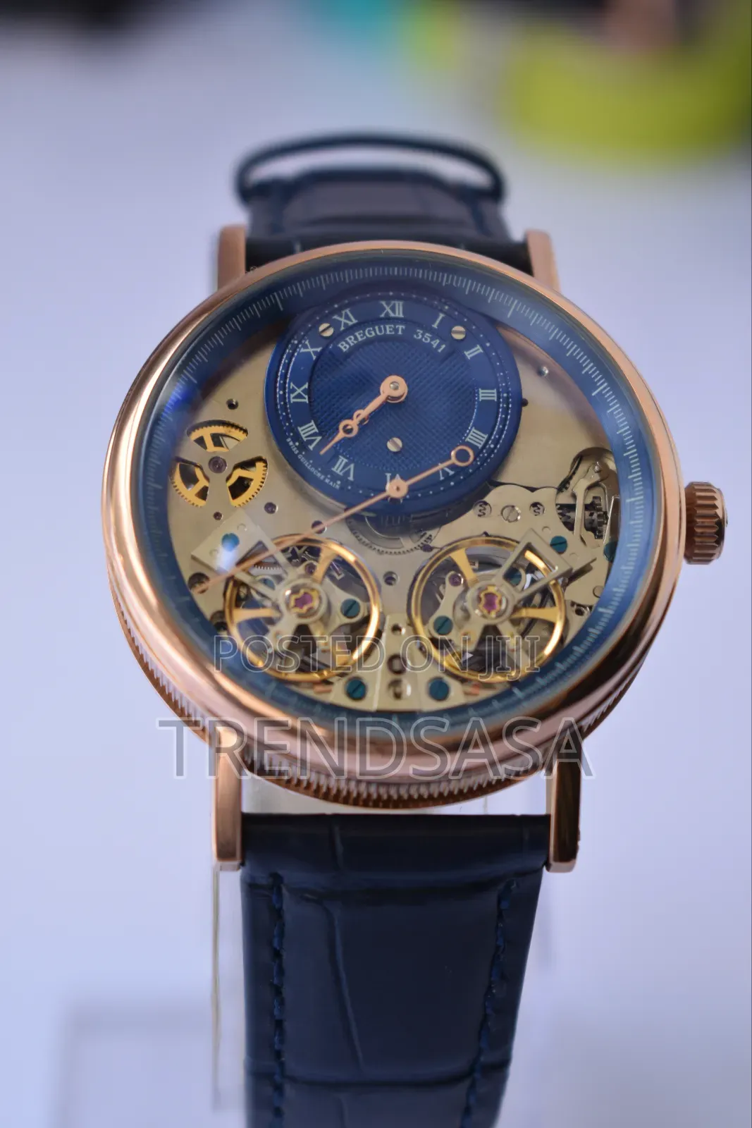 Breguet Twin Tourbillon Rose Gold Watch