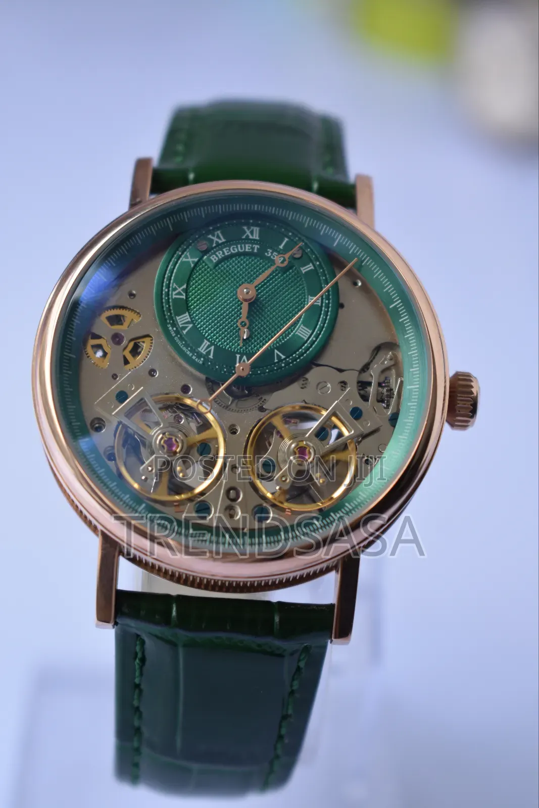 Breguet Twin Tourbillon Rose Gold Watch