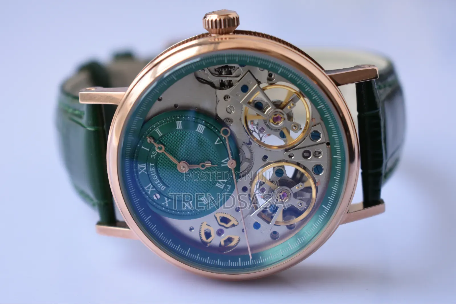 Breguet Twin Tourbillon Rose Gold Watch