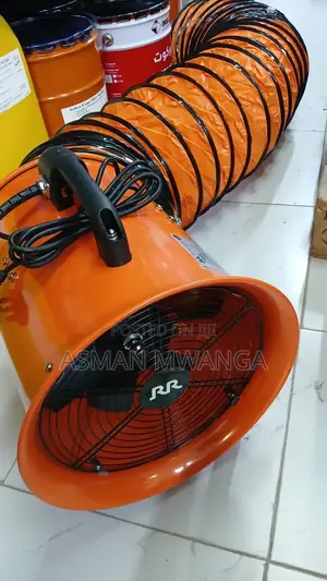 Portable Fan 12 Inch With Flexible Duct 5m