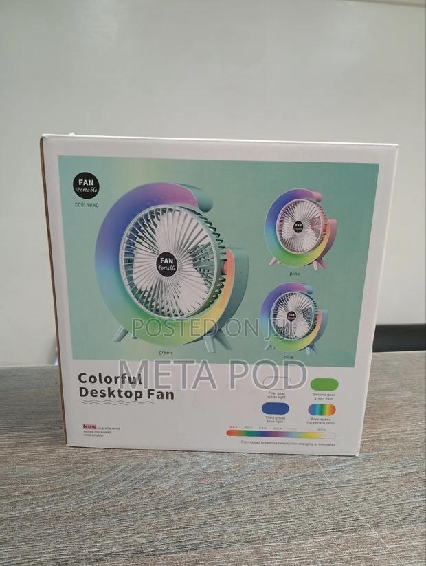 Colourful Desktop Fan