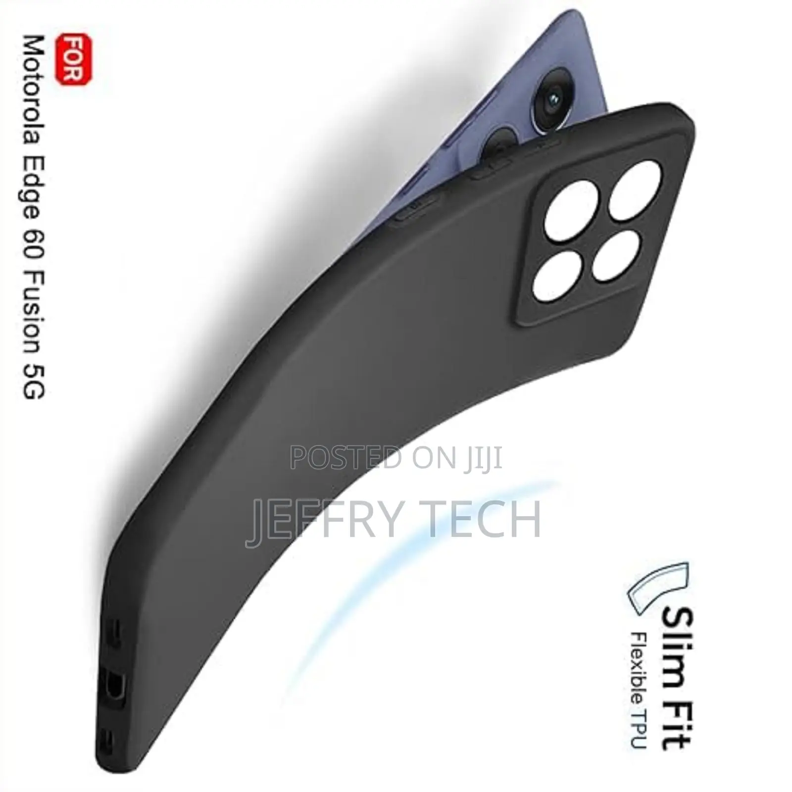 Misde Motorola Edge 60 Plus | Soft Silicone Slim Back Case
