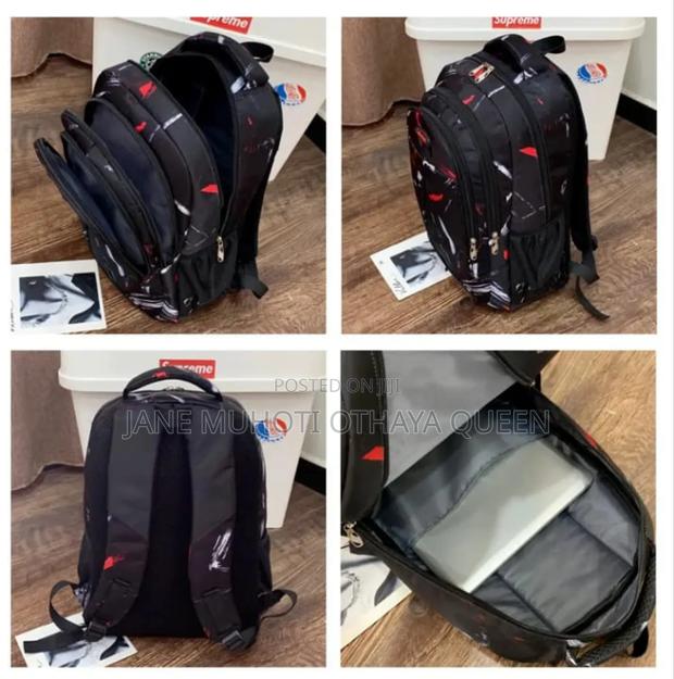 Geometric Pattern School Bags - thumbnail 2