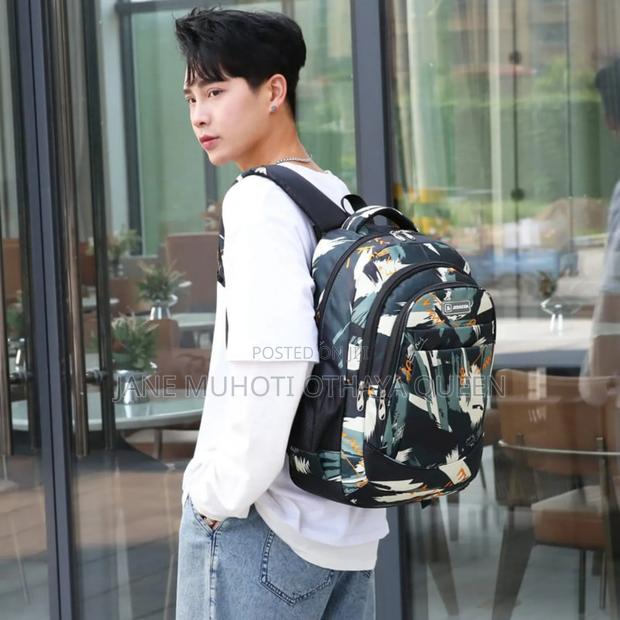 Geometric Pattern School Bags - thumbnail 4