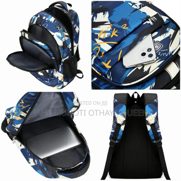 Geometric Pattern School Bags - thumbnail 5