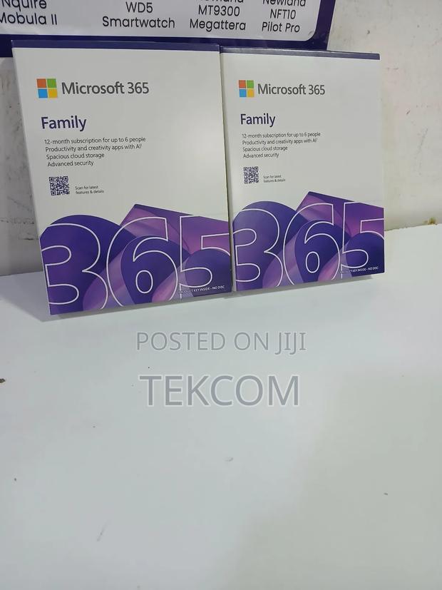 Microsoft Office 365 Family – 1 Year Media Less (Esd) Upt To 6 Users - main view