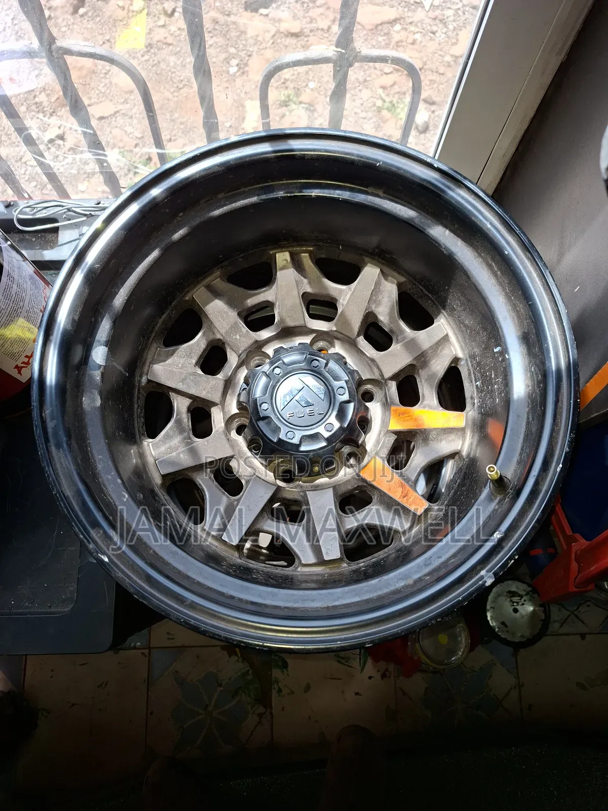 Set of Unused Fueloff Set of Road Rims Six Hole