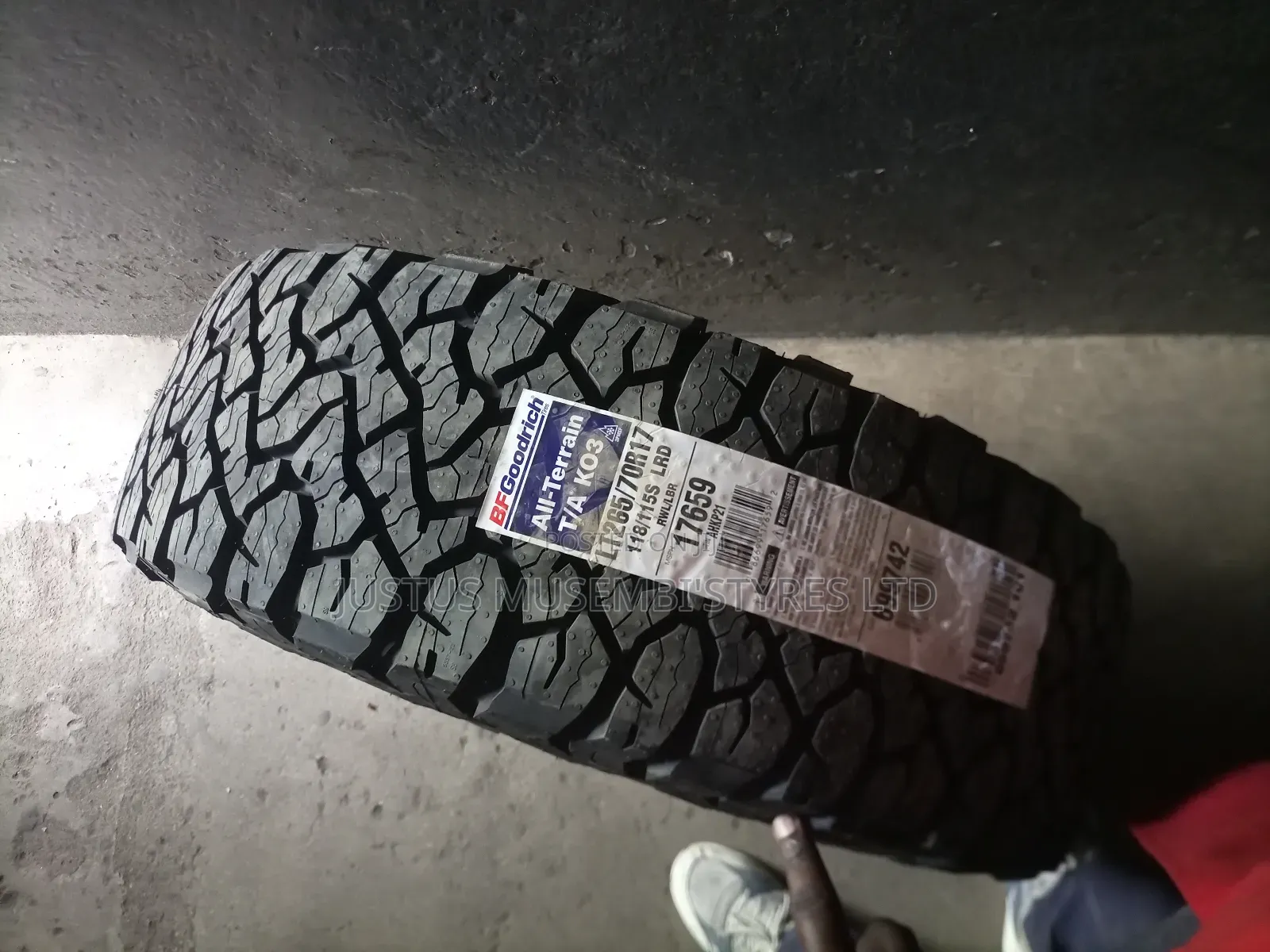 265/65r17 Bf K03 Tyres
