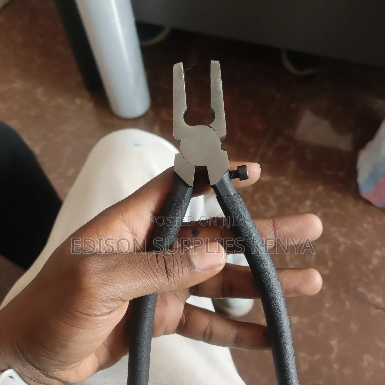 Glass Running Pliers Glass Breaking Plier Flat Nose 8" Score Line