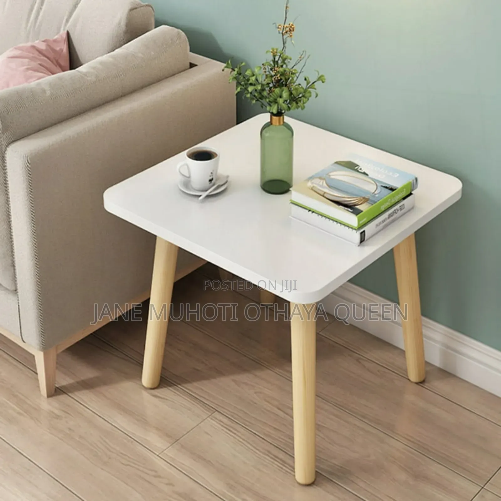 *Contemporary Square Shaped Side Stool/Table