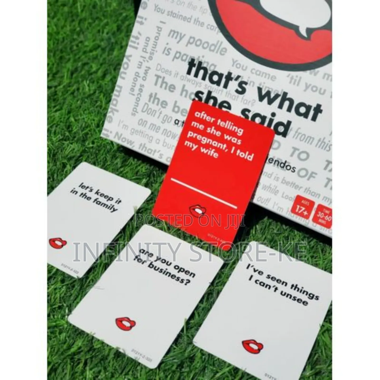 That's What She Said Card Game