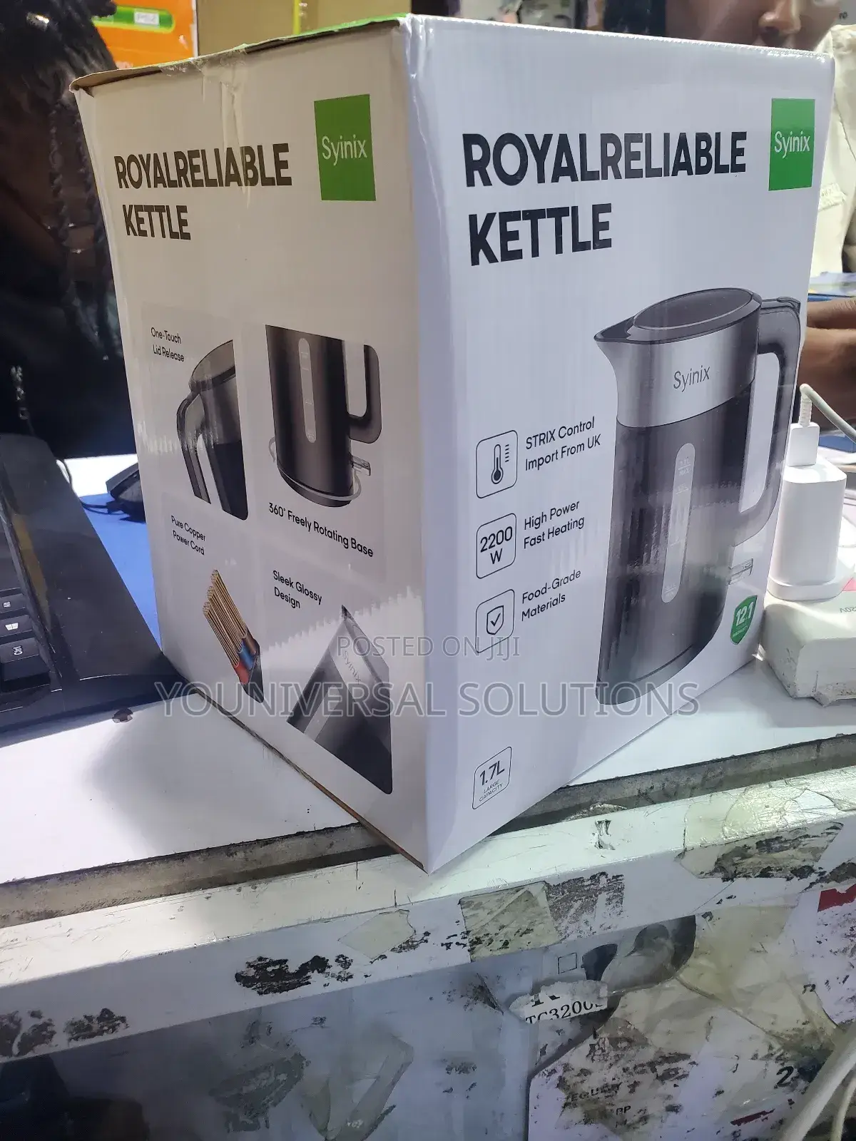 Syinix Kettle 1.7littres