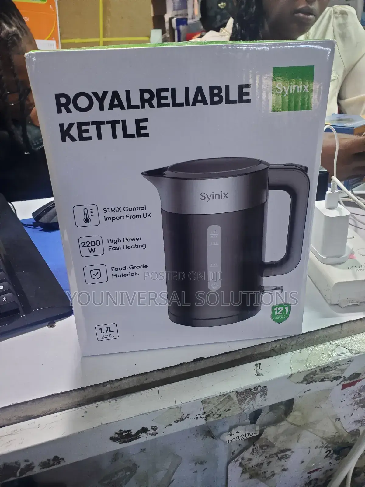 Syinix Kettle 1.7littres