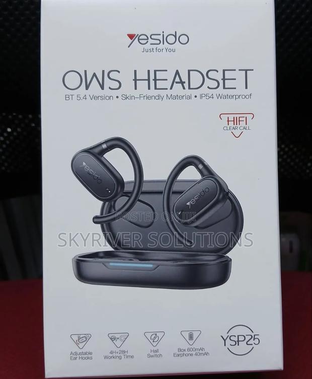 Yesido Bt 5.4 Version Ows Headset - main view