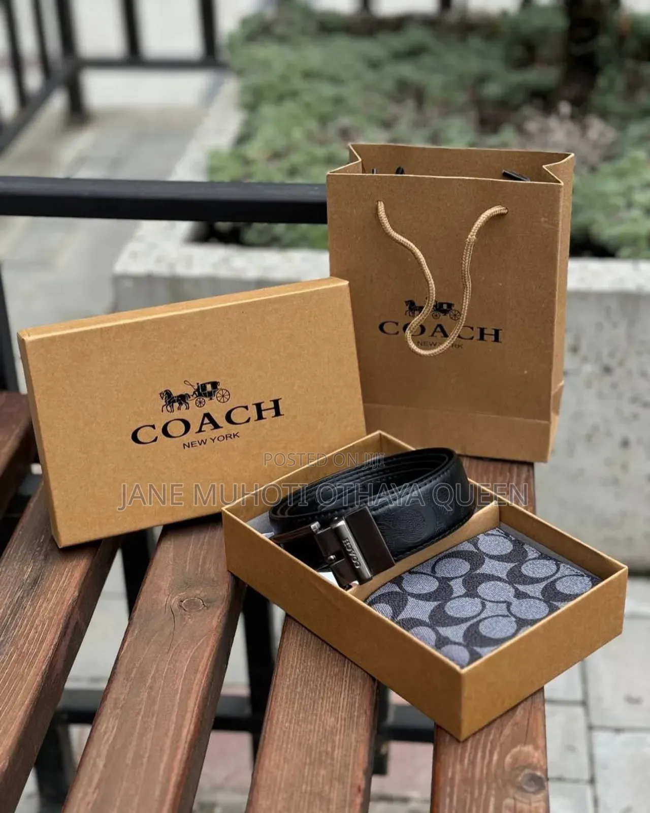 *2in1 Coach Men's Gift Set