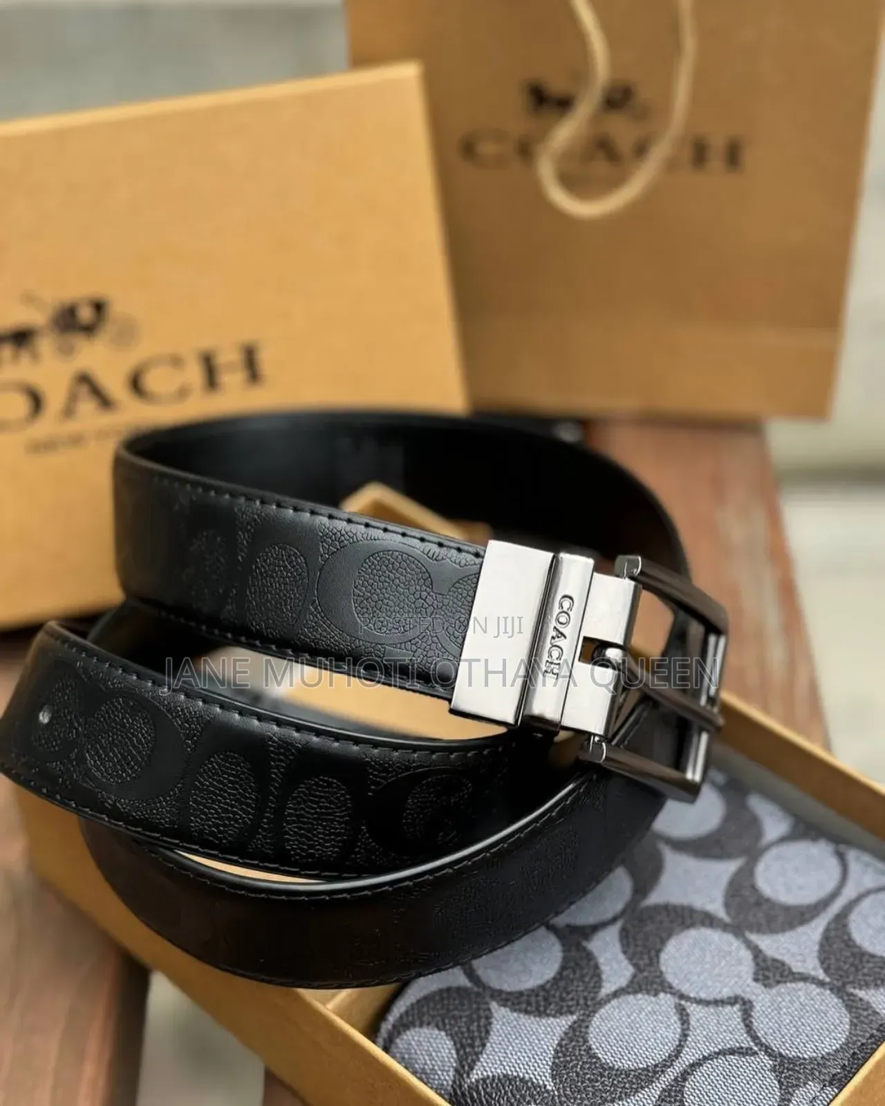 *2in1 Coach Men's Gift Set