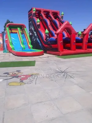 Trampolines and Bouncing Castles for Hir